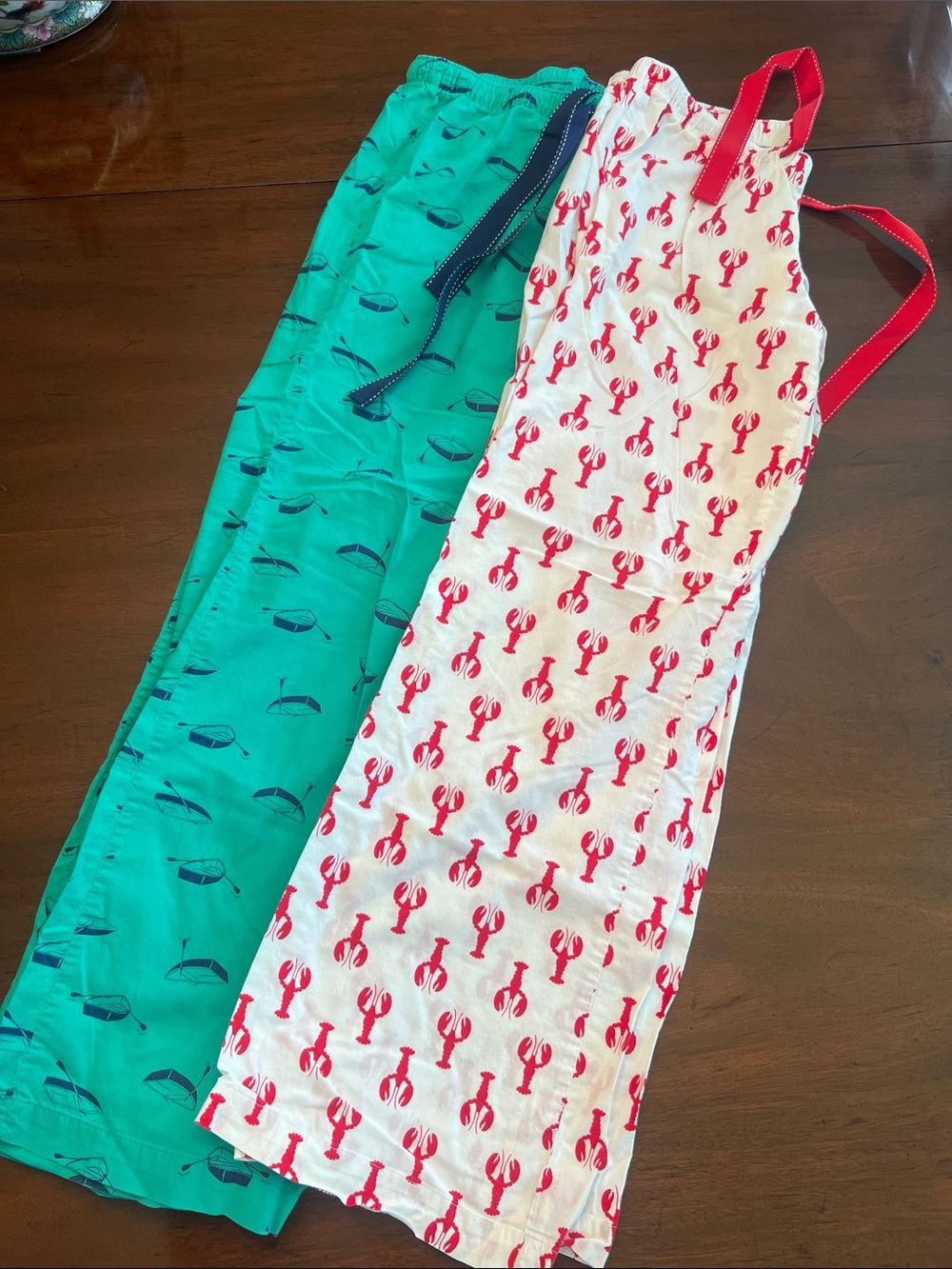 Old Navy PJ bottoms with Lobster and Boat Print - Picture 2 of 8